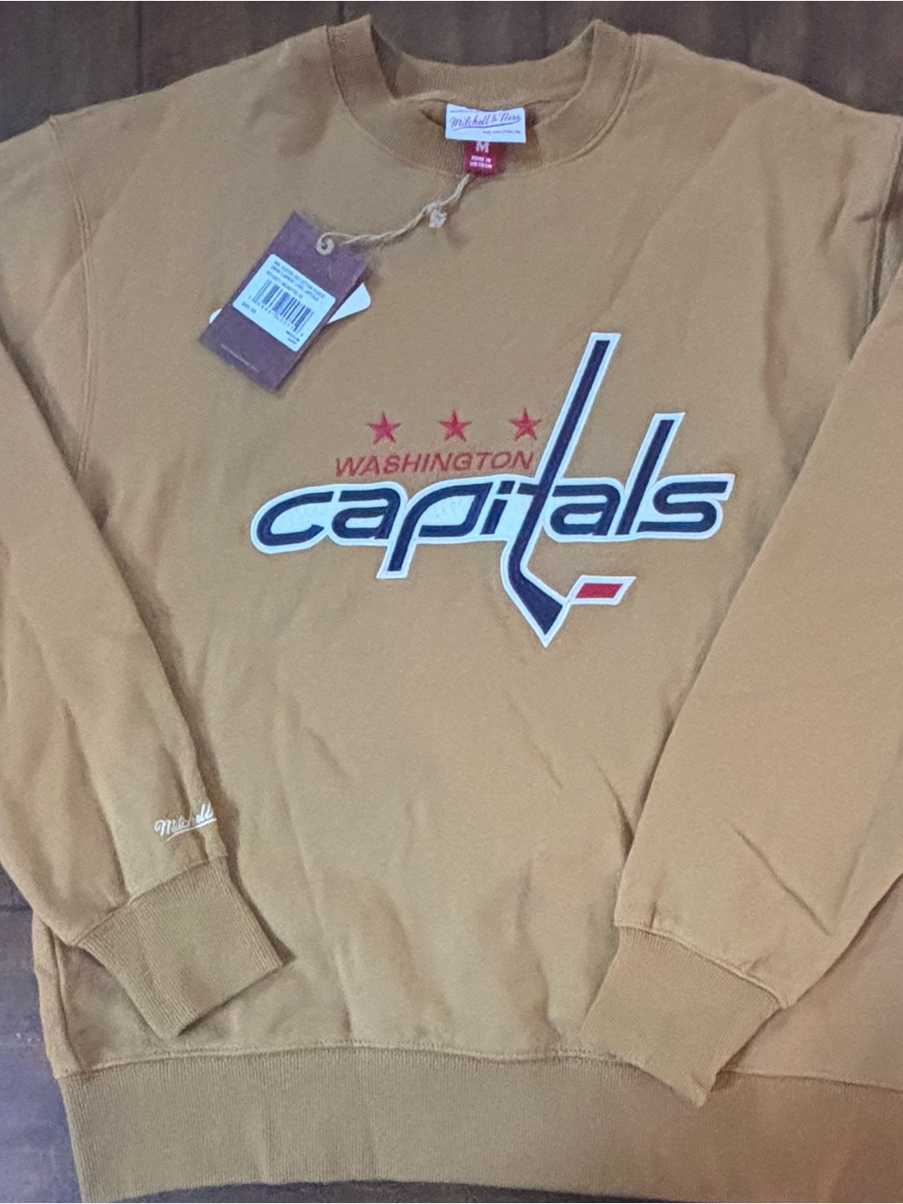 Washington Capitals Mitchell & Ness NHL  Crewneck Adult Medium NWT